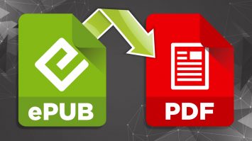 EPUB to PDF