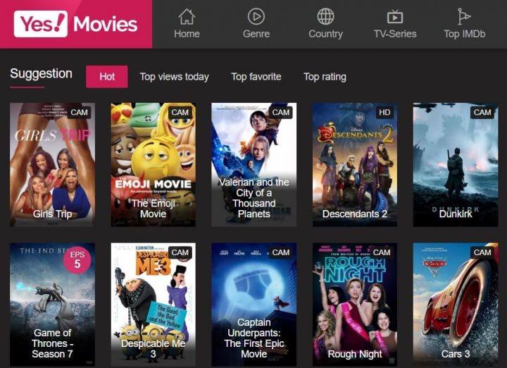 Movie Streaming Sites