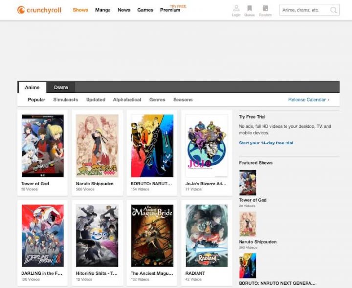 MyAnimeList Alternatives