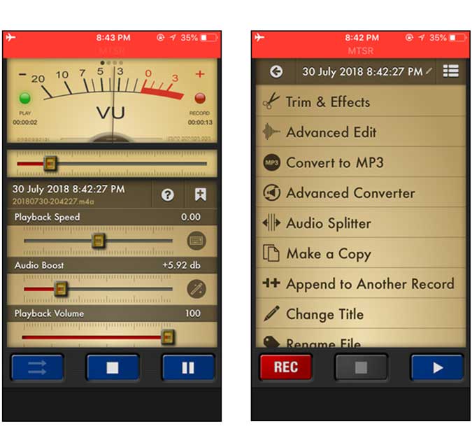 Voice Recorder Apps For iPhone
