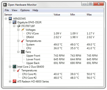 Fan Speed Controller Software