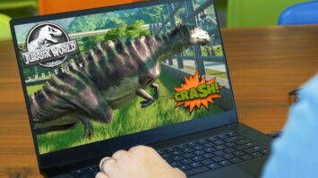 Jurassic World Evolution Crashing