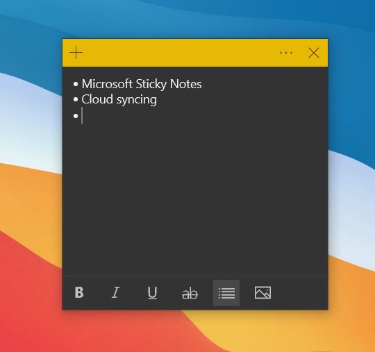 Sticky Notes Alternative