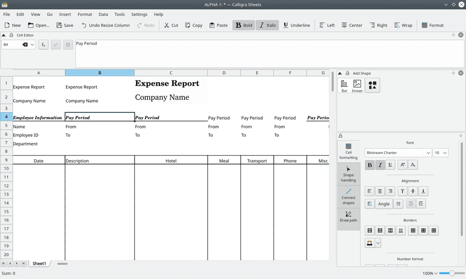 Excel Alternatives