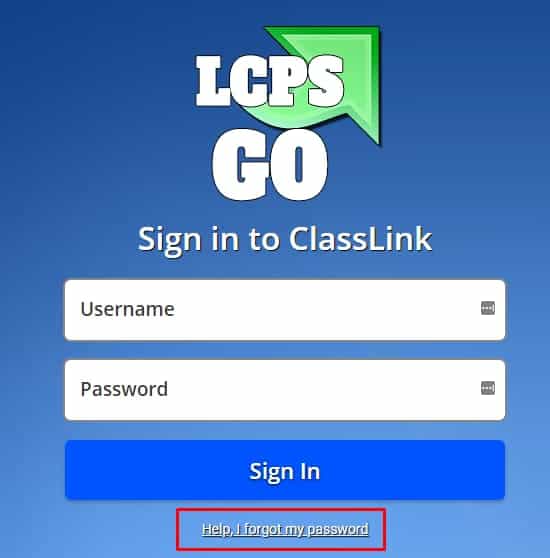 LCPS GO Login