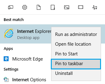 Install Internet Explorer On Windows