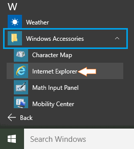 Install Internet Explorer On Windows