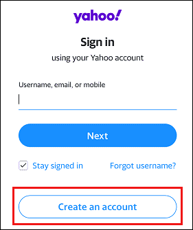 Yahoo Email Without Phone Number