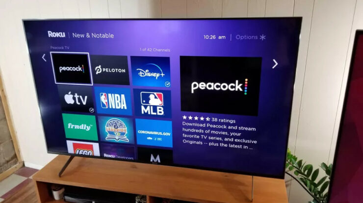 Peacock TV On Roku