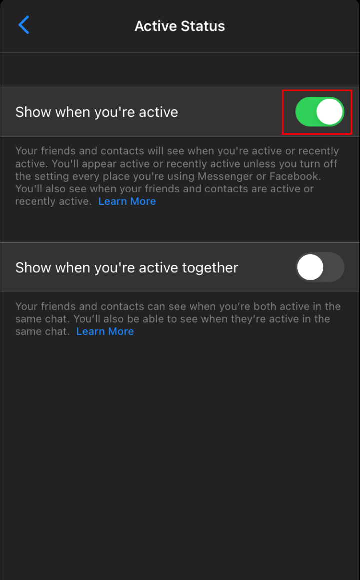 Turn Off Facebook Messenger Read Receipts