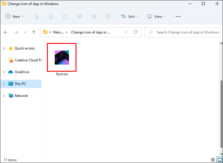 Change App Icon In Windows