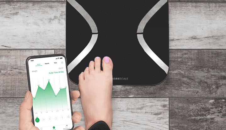 KoreScale Smart Scale to Monitor the Health of Your Body