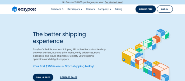 Shipping API For eCommerce