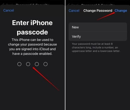 Reset Apple ID Password