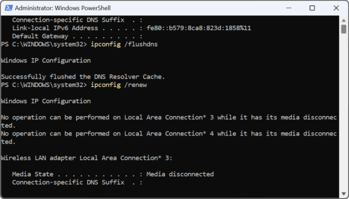 Wi-Fi Doesn’t Have Valid IP Configuration