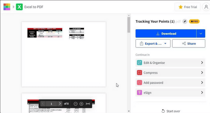 Convert Google Sheets To PDF