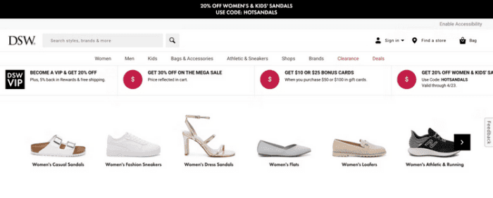 Websites To Shop For Shoes