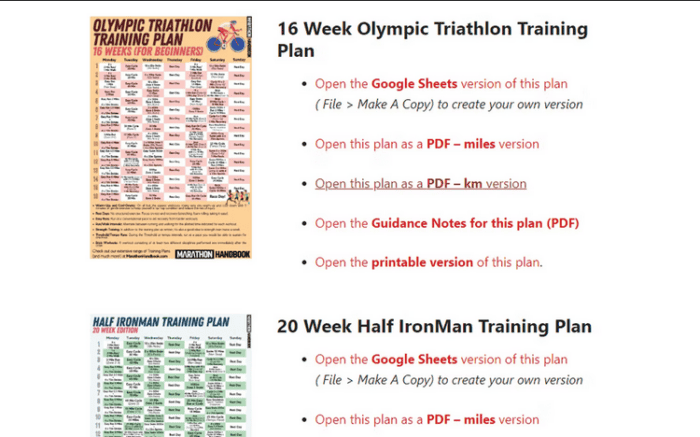 Triathlon Training