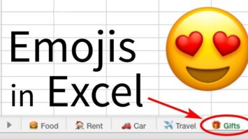 How To Insert Emojis In Excel