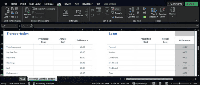 Excel AutoFill Not Working