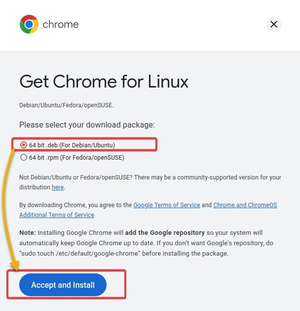 Install Chrome On Ubuntu