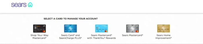 Sears Credit Card Login