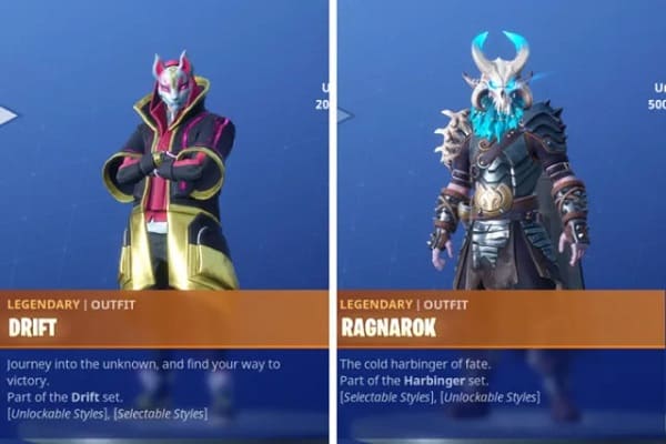 Rarest Fortnite Skins