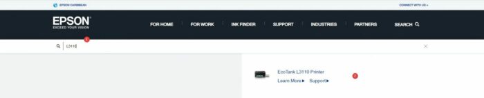 Epson L3110 Driver