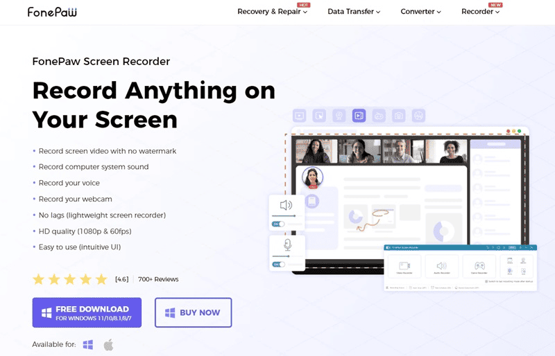 What’s FonePaw Screen Recorder