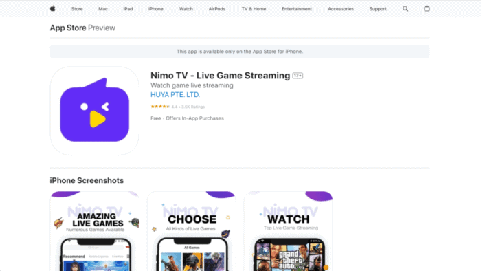 Live Streaming Apps