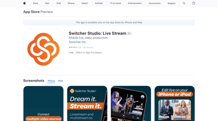 Live Streaming Apps