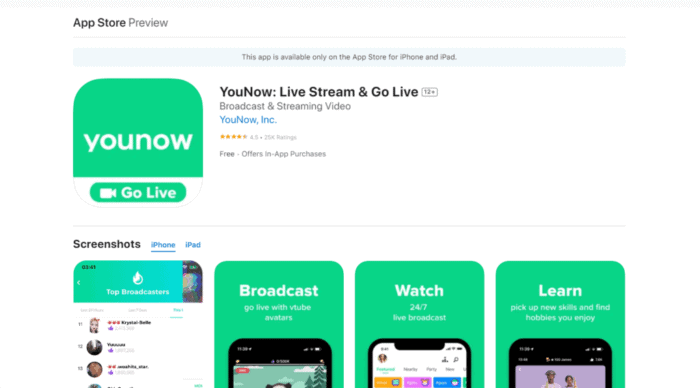 Live Streaming Apps